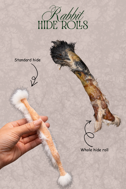 Rabbit Hide Rolls