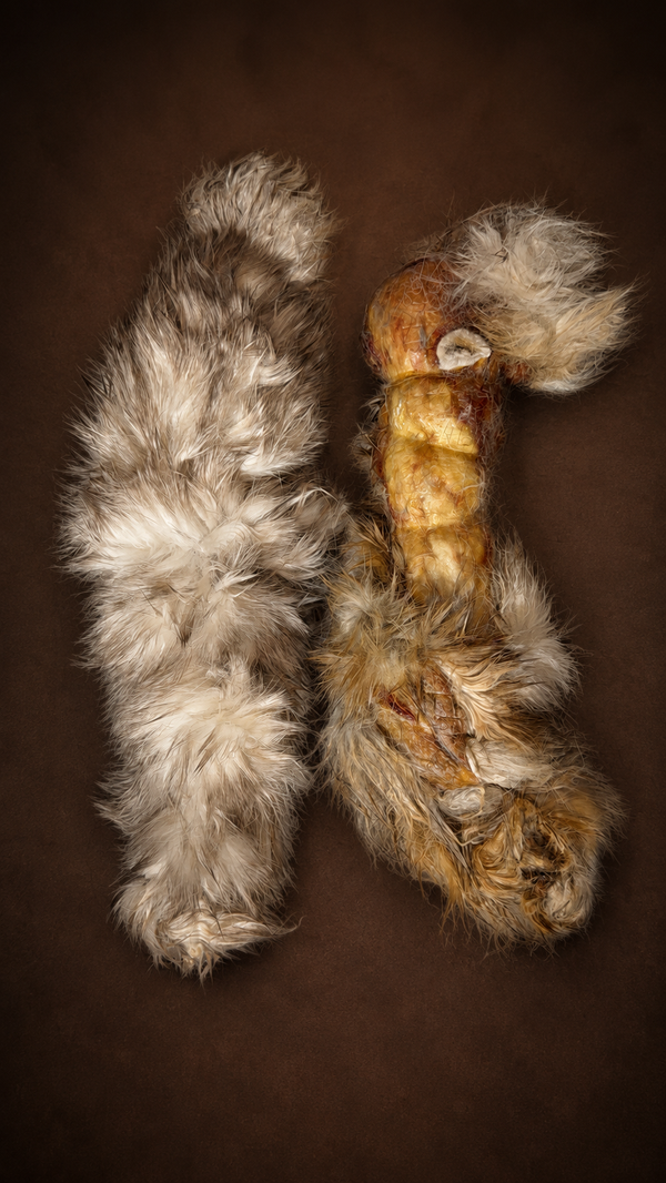 Rabbit Hide Rolls